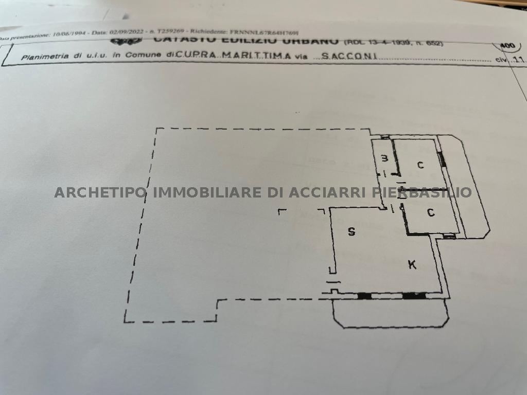 LA CASA DI FILIPPO E NICOLA/RIF 255  VENDITA CUPRA MARITTIMA